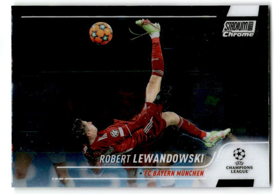 2022 Topps Stadium Club Chrome UCL Robert Lewandowski FC Bayern Munchen #9