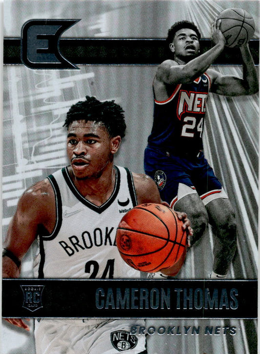2021-22 Panini Chronicles #317 Cameron Thomas Brooklyn Nets