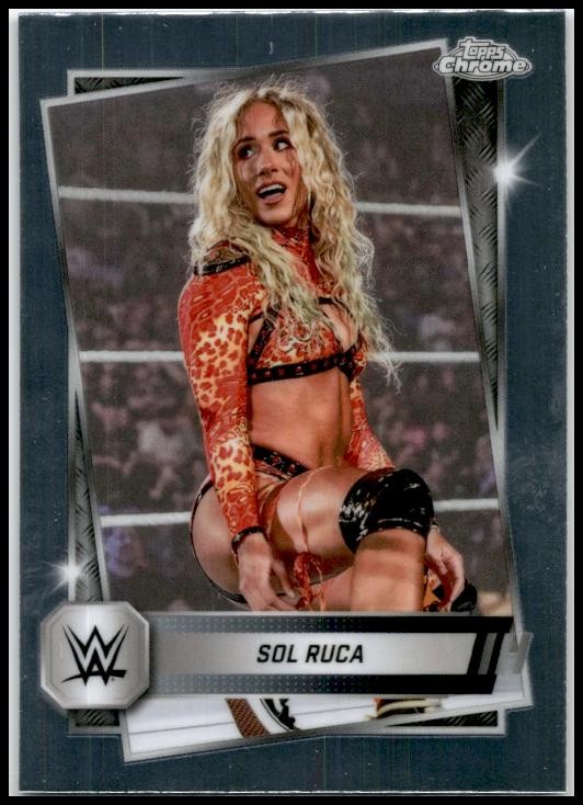 2025 Topps Chrome WWE #24 Sol Ruca