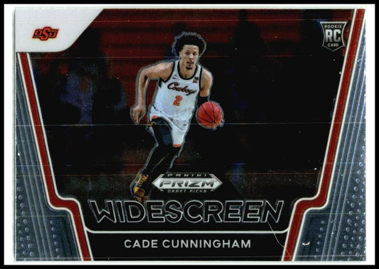2021 Panini Prizm Draft Picks Widescreen #1 Cade Cunningham Detroit