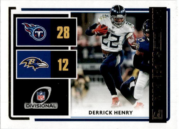 2020 Donruss Road to the Super Bowl Divisional Round #RSBDR-DH Derrick Henry