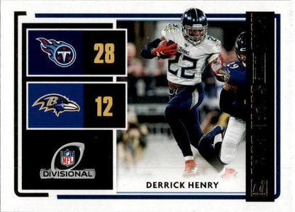 2020 Donruss Road to the Super Bowl Divisional Round #RSBDR-DH Derrick Henry