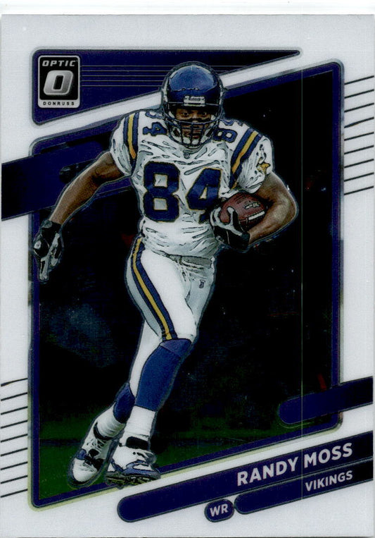 2021 Donruss Optic #100 Randy Moss Minnesota Vikings