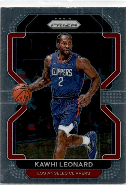 2021-22 Panini Prizm #71 Kawhi Leonard Los Angeles Clippers
