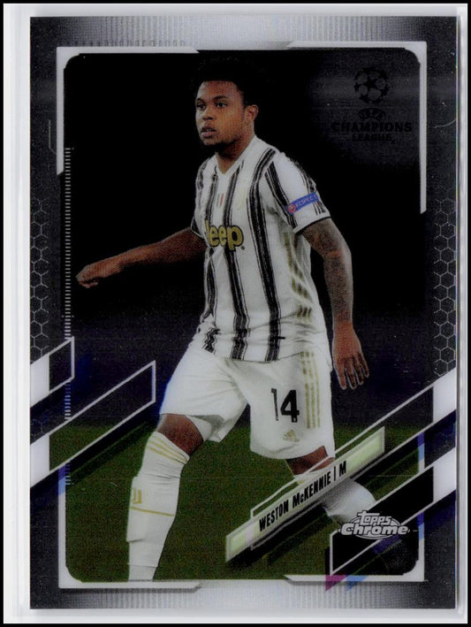 2020-21 Topps Chrome UEFA Champions League #79 Weston McKennie