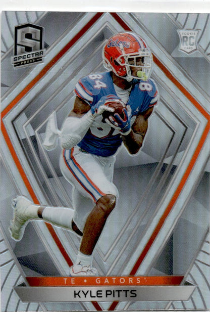 2021 Panini Chronicles Spectra Draft Picks Silver #296 Kyle Pitts  falcon/Gators