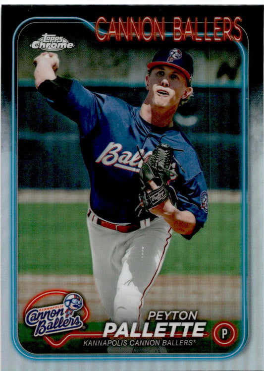 2024 Topps Chrome Pro Debut #PDC-151 Peyton Pallette Chicago White Sox