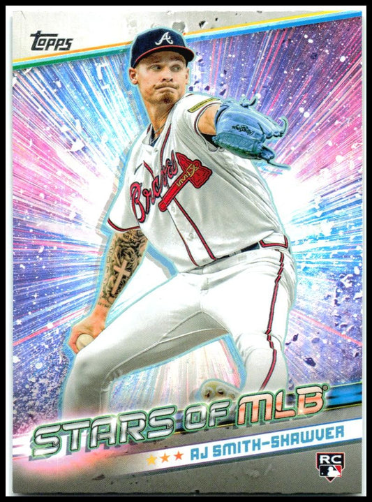 2024 Topps Update Stars of MLB #SMLB-75 AJ Smith-Shawver Atlanta Braves