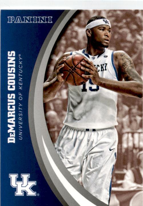 2016 Panini Kentucky Wildcats #39 DeMarcus Cousins Kentucky Wildcats