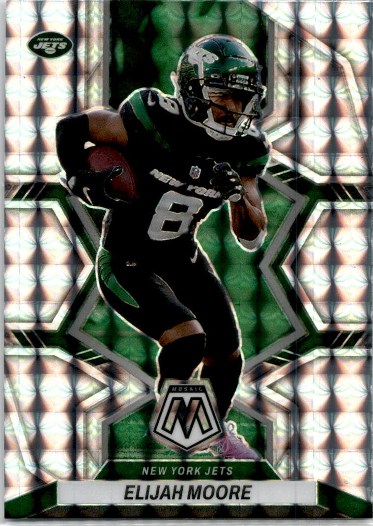 2022 Panini Mosaic Prizm #153 Elijah Moore NY Jets
