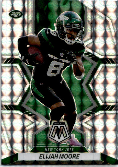2022 Panini Mosaic Prizm #153 Elijah Moore NY Jets