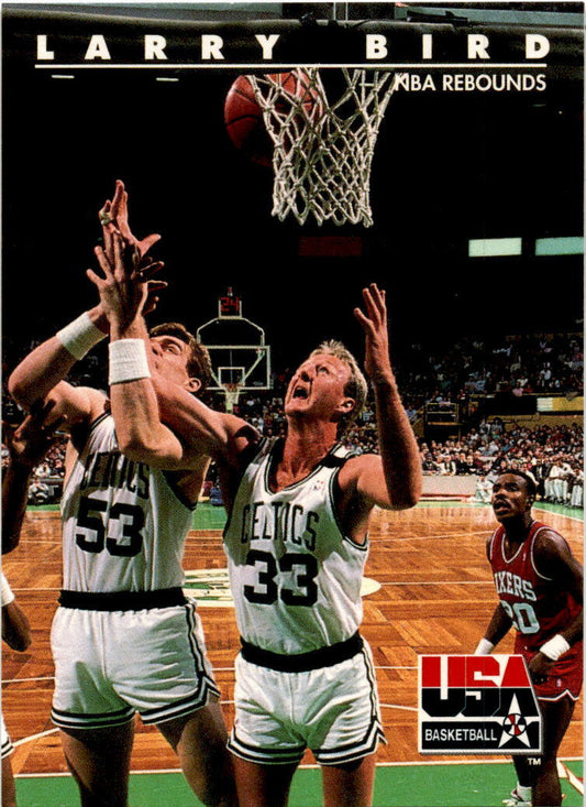 1992 SkyBox USA #18 Larry Bird USA