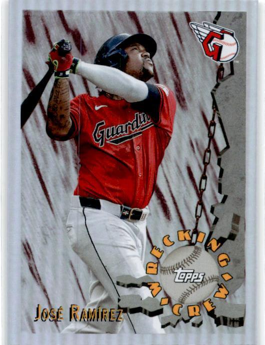 2024 Topps Archives Wrecking Crew #96WC-5 José Ramírez Cleveland Guardians