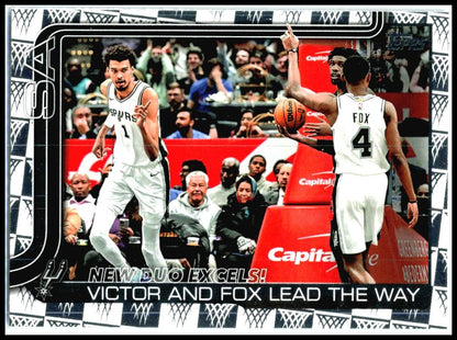 2025-26 Topps Season Tip Off #300 Victor Wembanyama San Antonio Spurs