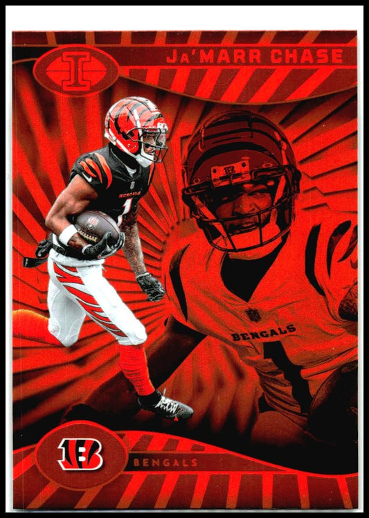 2024 Panini Illusions Orange Trophy Collection #17 Ja'Marr Chase Bengals