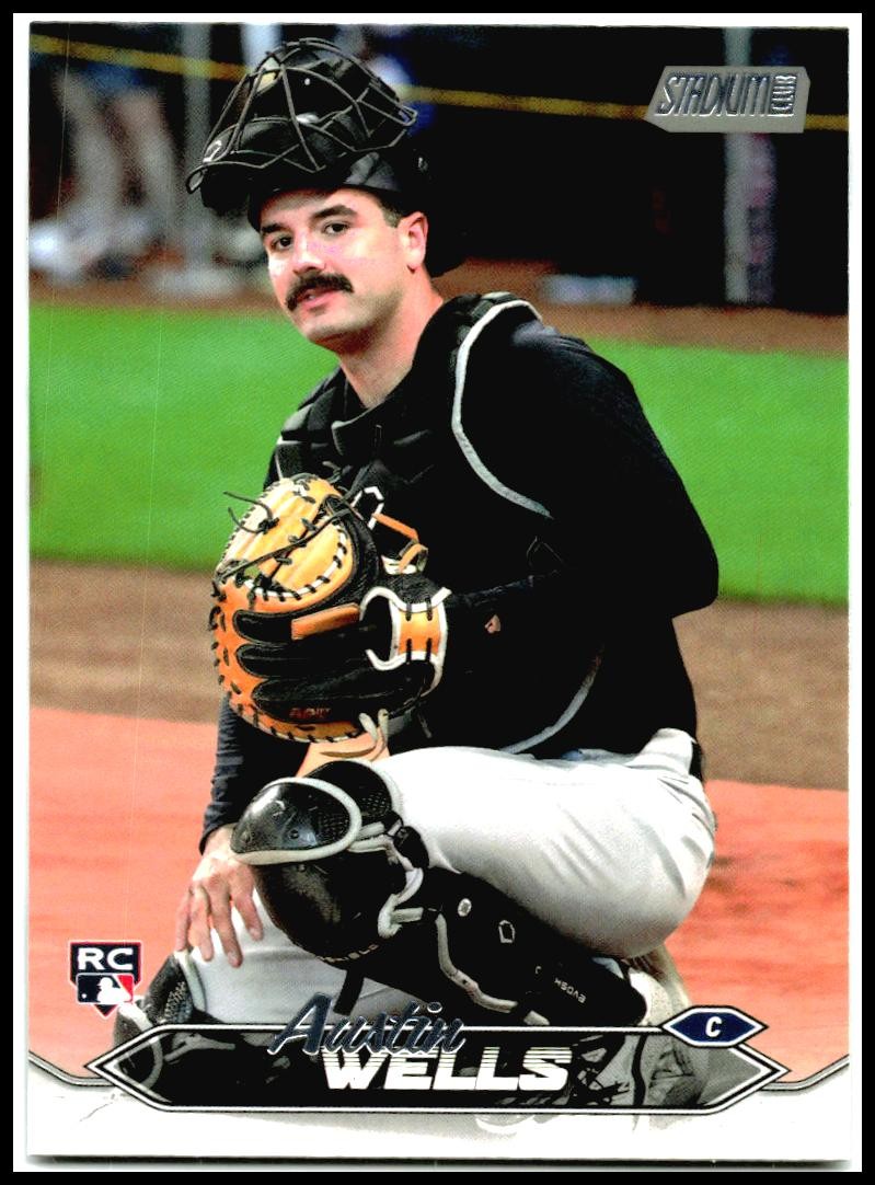 2024 Stadium Club #216 Austin Wells New York Yankees