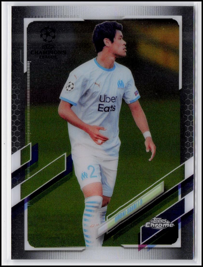 2020-21 Topps Chrome UEFA Champions League #40 Hiroki Sakai