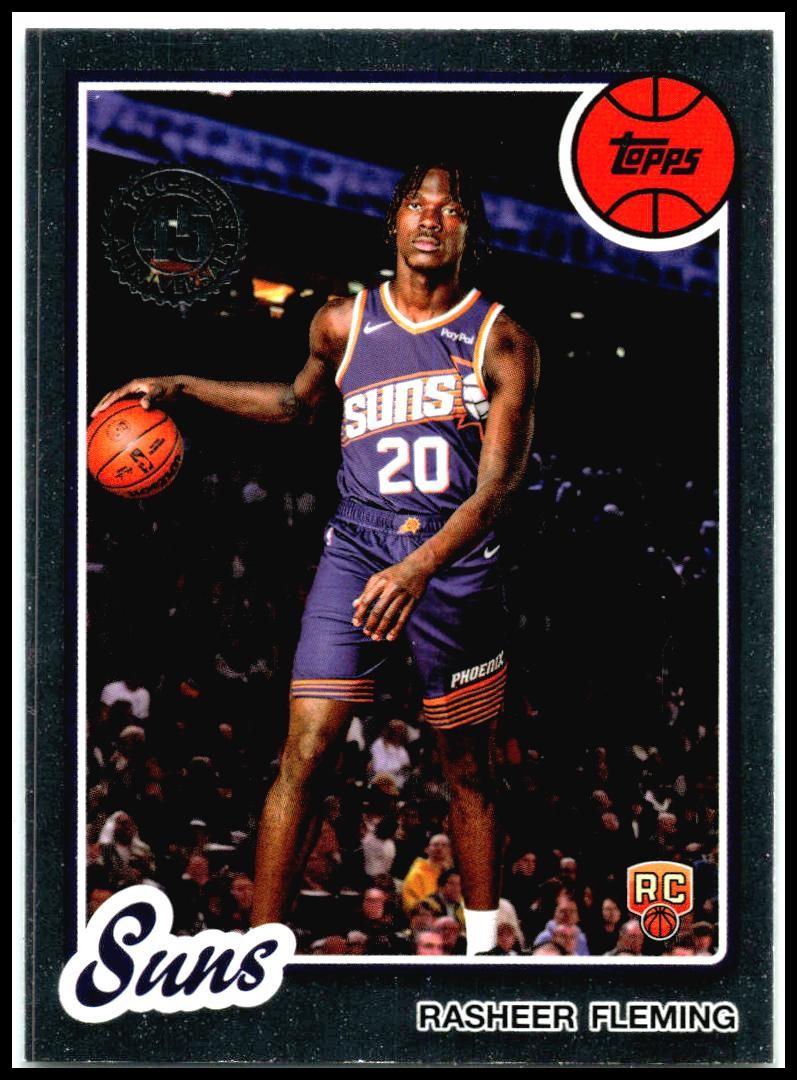 2025-26 Topps 1980-81 Topps Basketball #80BK-74 Rasheer Fleming Phoenix Suns