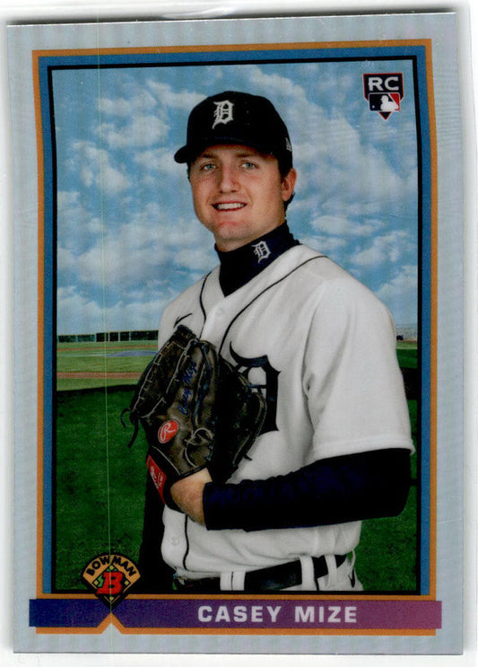 2021 Bowman #91B-CM Casey Mize Detroit Tigers