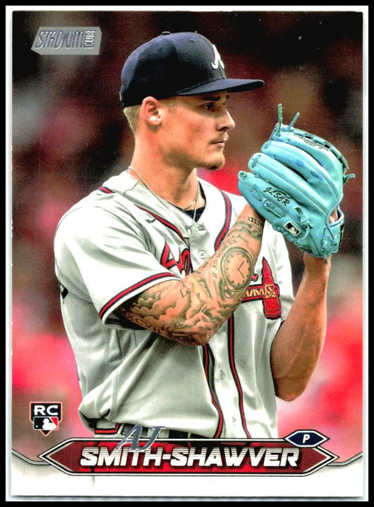 2024 Stadium Club #55 AJ Smith-Shawver Atlanta Braves