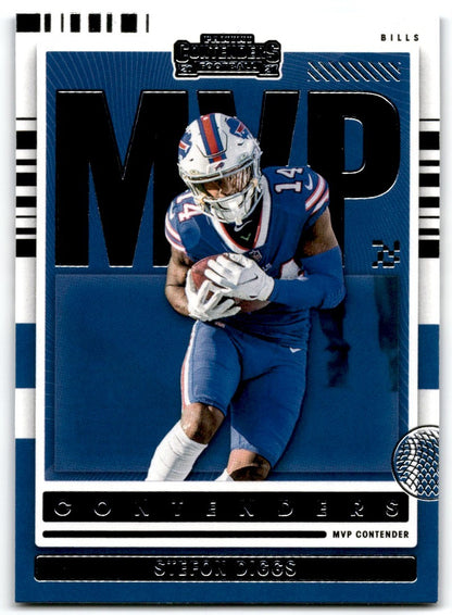 2021 Panini Contenders MVP Stefon Diggs Buffalo Bills #MVP-SDI