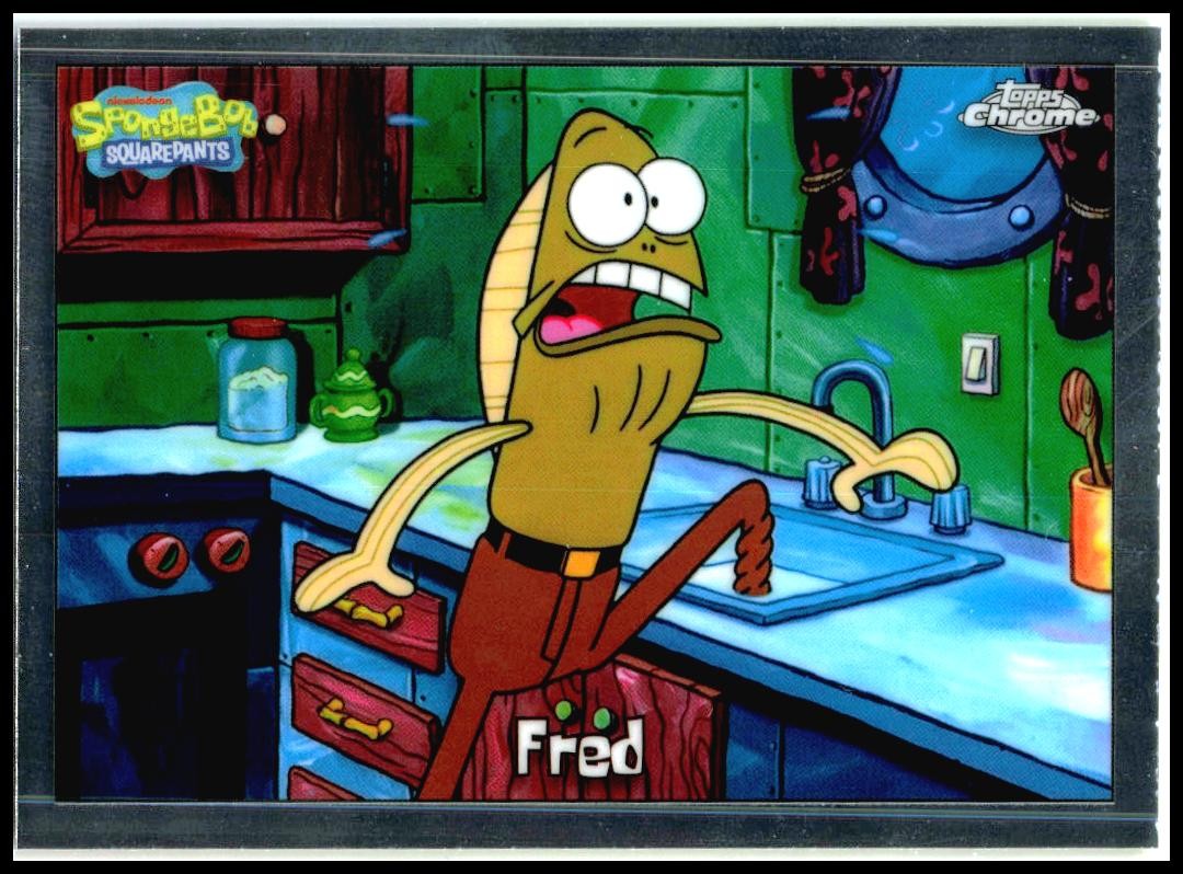 2025 Topps Chrome Spongebob Squarepants #33 Fred
