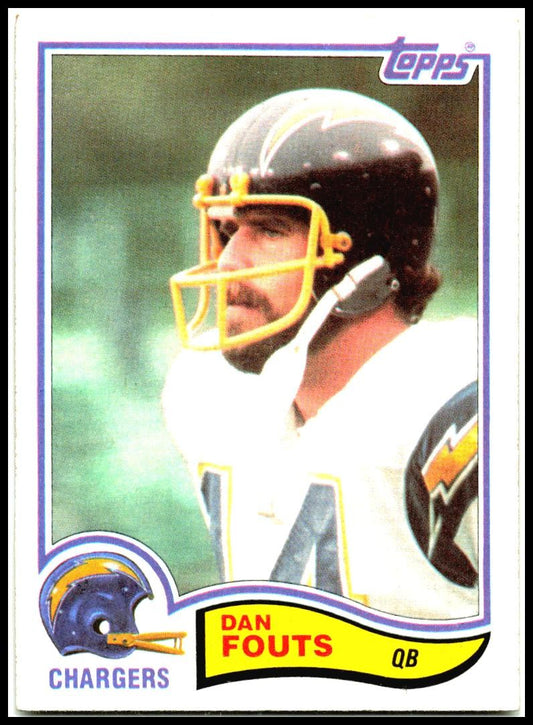 1982 Topps #230 Dan Fouts San Diego Chargers