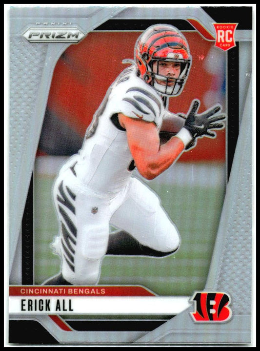 2024 Panini Prizm Silver #333 Erick All Rookie Cincinnati Bengals
