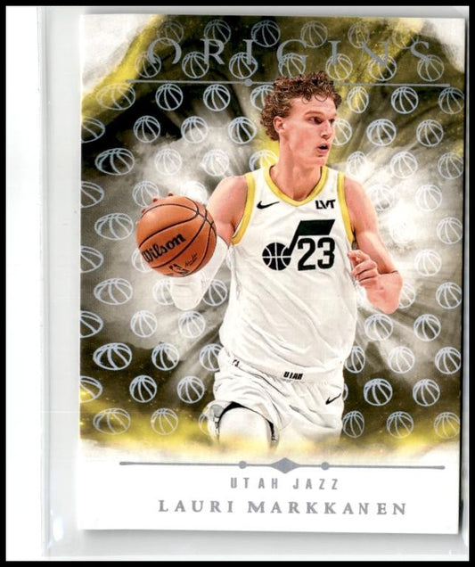 2024-25 Panini Origins Basketballs #17 Lauri Markkanen Utah Jazz