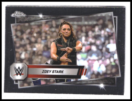 Zoey Stark #174 2025 Topps Chrome WWE