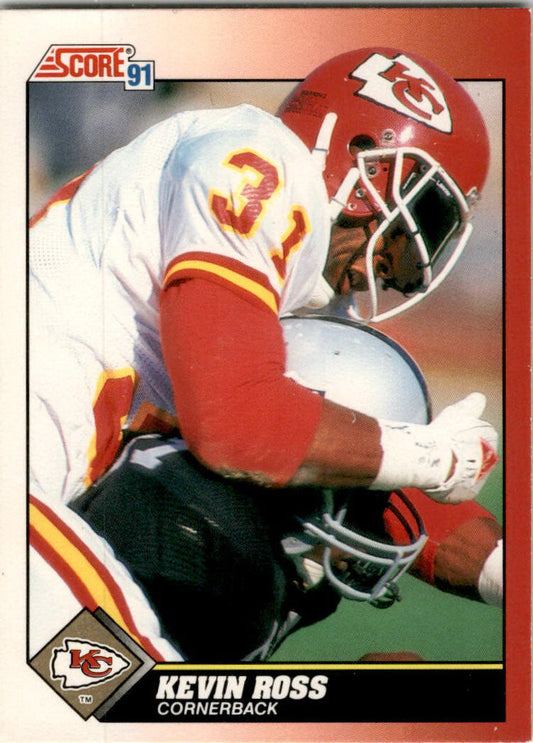 1991 Score #151 Kevin Ross Kansas City Chiefs