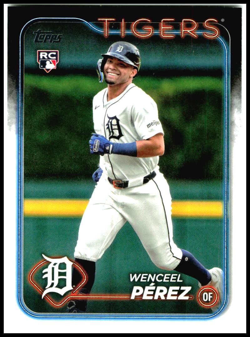 2024 Topps Update #US233 Wenceel Perez Rookie Detroit Tigers