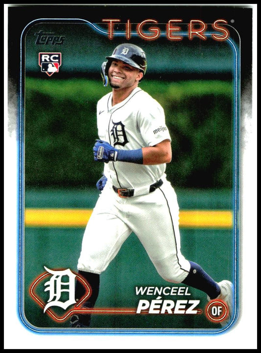 2024 Topps Update #US233 Wenceel Perez Rookie Detroit Tigers