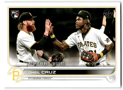 2022 Topps Update Oneil Cruz Pittsburgh Pirates #US113