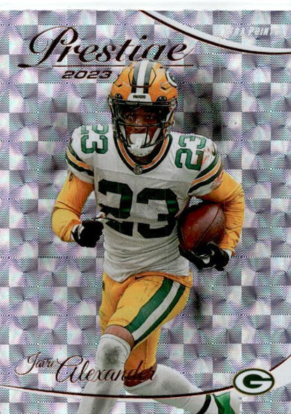 2023 Panini Prestige Xtra Points Diamond #110 Jaire Alexander Green Bay Packers