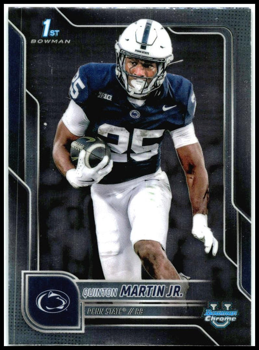 2025 Bowman University Chrome #167 Quinton Martin Jr. Penn State Nittany Lions