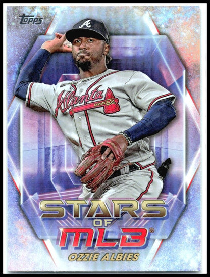 2023 Topps Stars of MLB Chrome #SMLBC-29 Ozzie Albies Atlanta Braves