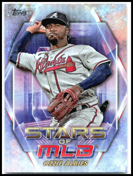 2023 Topps Stars of MLB Chrome #SMLBC-29 Ozzie Albies Atlanta Braves
