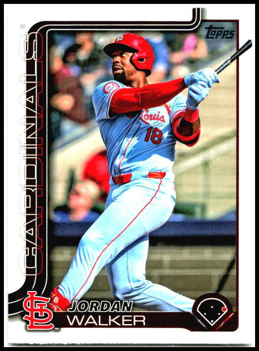 2025 Topps #485 Jordan Walker St. Louis Cardinals