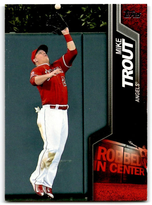2015 Topps Robbed Mike Trout Los Angeles Angels #R-14
