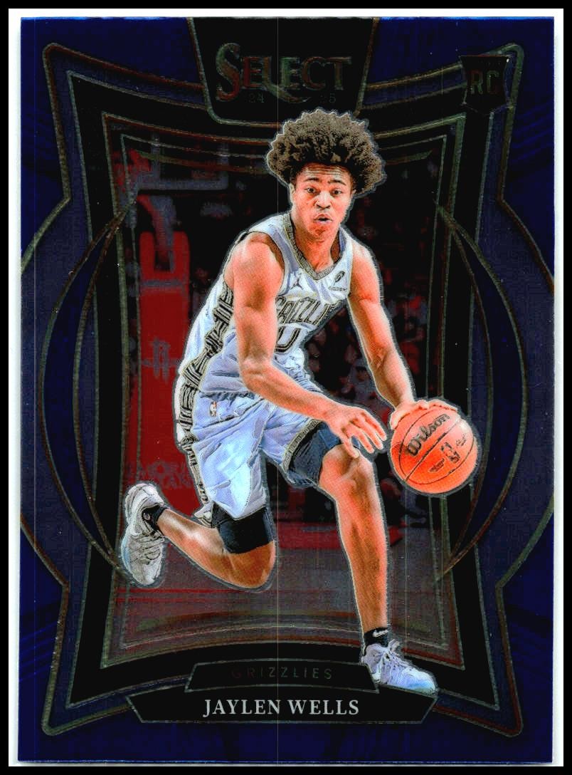 2024-25 Panini Select Blue #79 Jaylen Wells