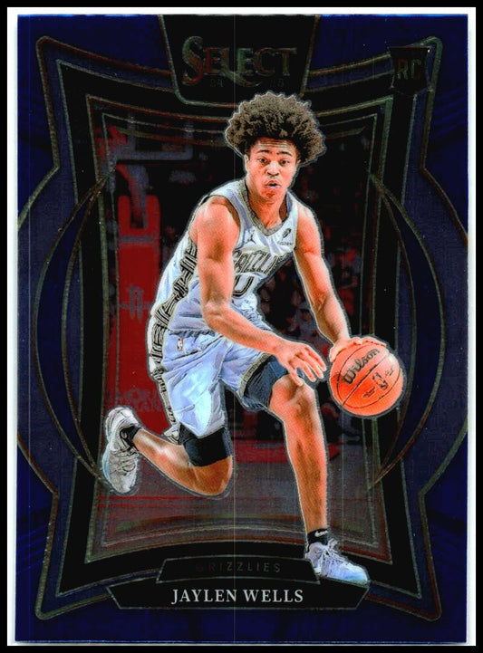 2024-25 Panini Select Blue #79 Jaylen Wells