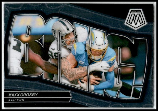 2024 Panini Mosaic Bang! #2 Maxx Crosby Las Vegas Raiders