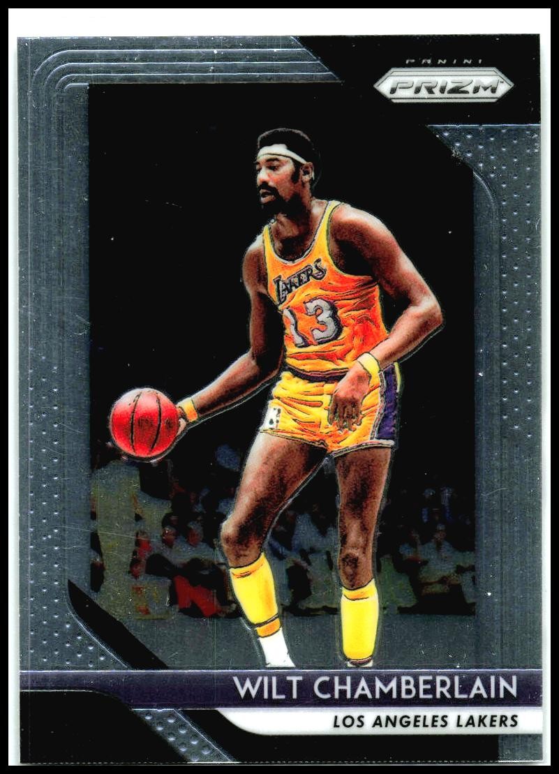 2018-19 Panini Prizm #205 Wilt Chamberlain Lakers