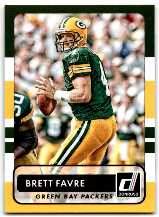 2015 Donruss Rack Pack Red Brett Favre Green Bay Packers #163