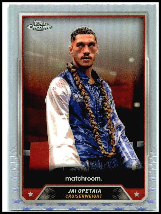 2024 Topps Chrome Refractor #90 Jai Opetaia