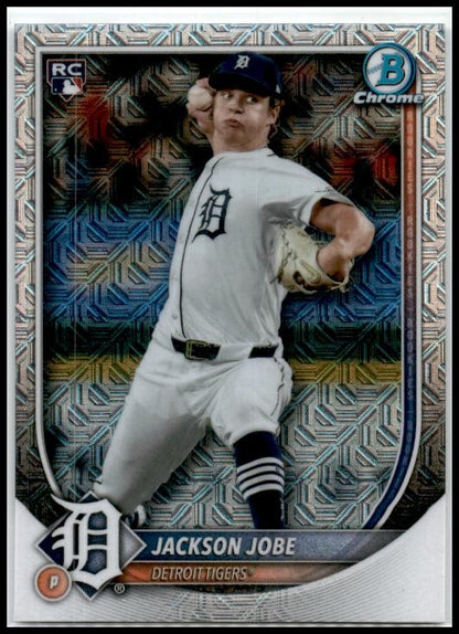2025 Bowman Chrome Mojo #50 Jackson Jobe Tigers