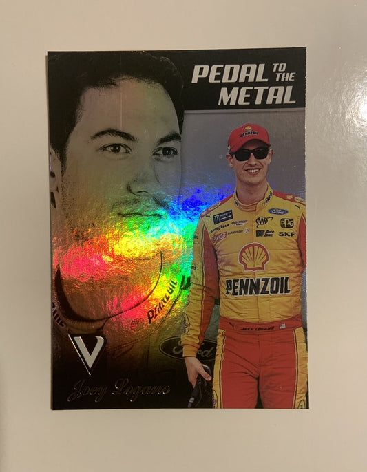 2018 Panini Victory Lane Pedal to the Metal #27 Joey Logano