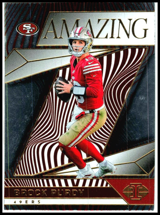 2024 Panini Illusions Amazing #12 Brock Purdy San Francisco 49ers