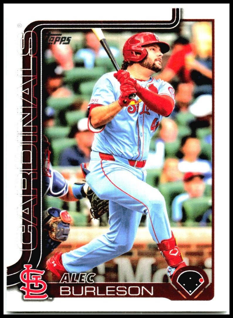 2025 Topps #41 Alec Burleson St. Louis Cardinals